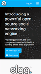 Mobile Screenshot of elgg.org